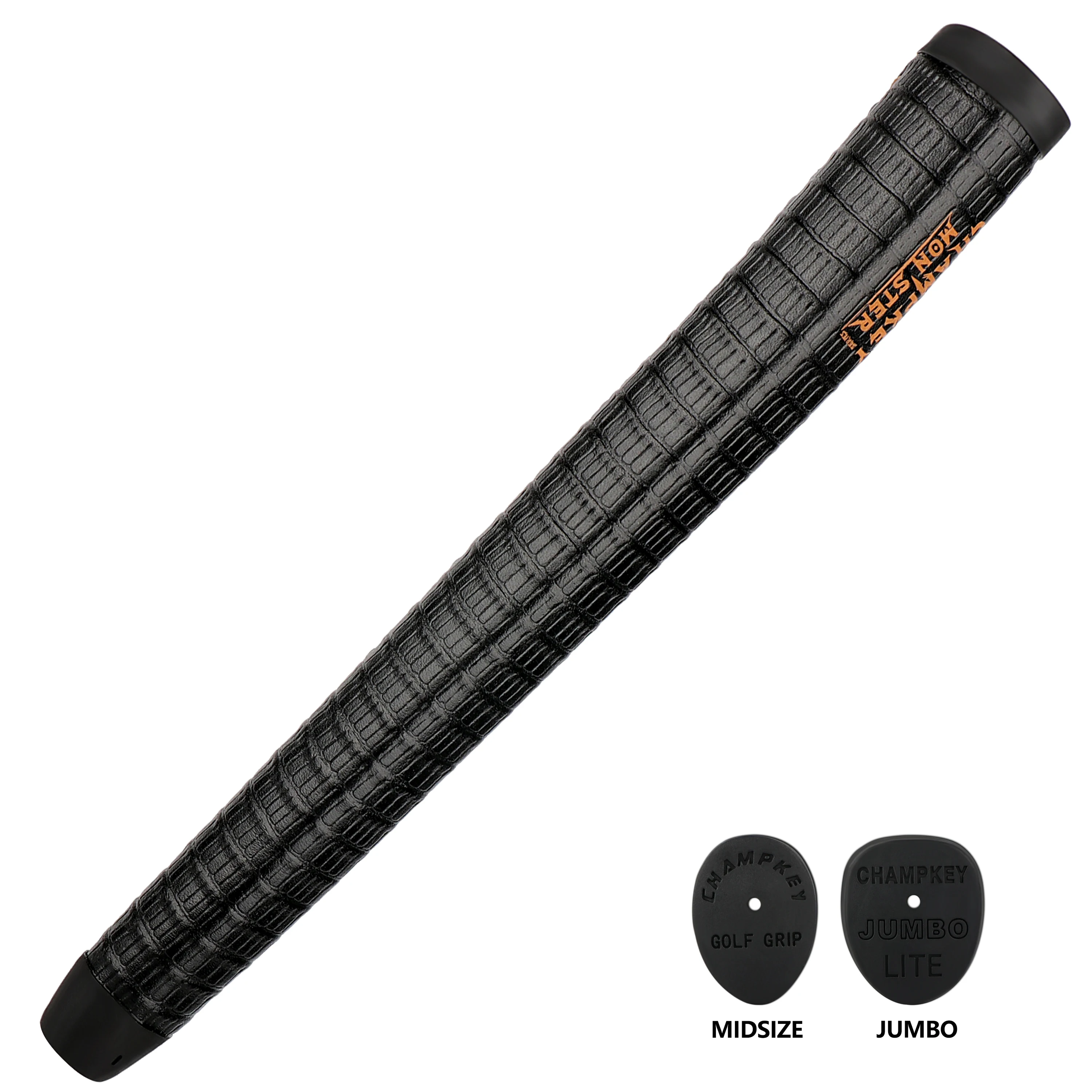 Новые ручки для гольфа CHAMPKEY из змеиной кожи большого размера 6 цветов ручная
