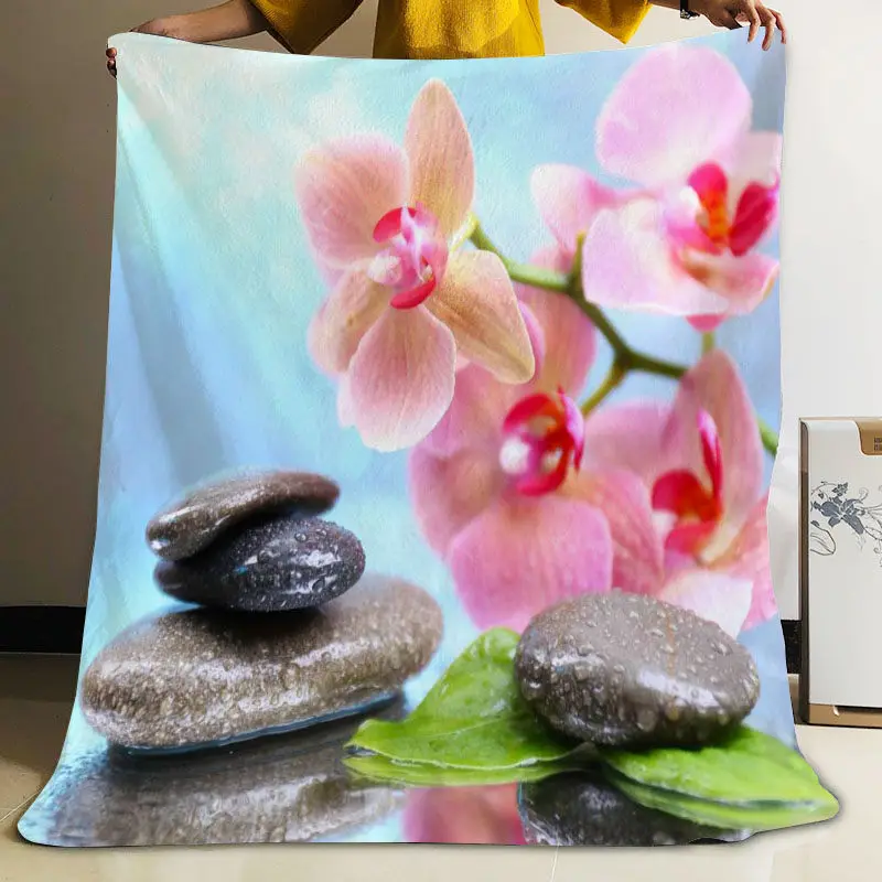 ?? Musifeカスタムピンクの花フランネル毛布デザイン独自の毛布フランネル毛布ソファdiyのドロップシッピング