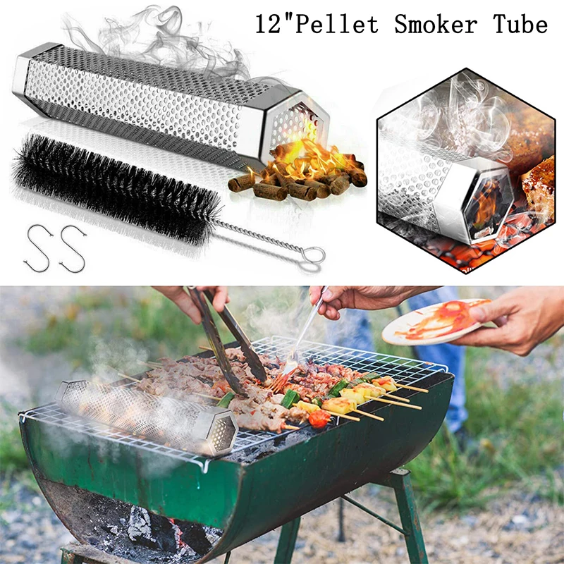 Трубка для курильницы в гранулах портативный шестигранный генератор дыма из