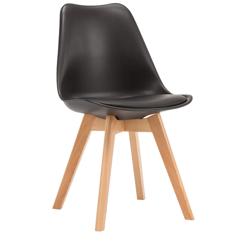

A Set of 6 Dinning Chair Sillas De Comedor Plastic Chair For Living Room Chaise Nordic Style Dinning Chairs New