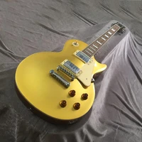 classic brand electric guitar golden pink mahogany body quality accessories free delivery to home