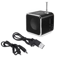 portable td v26 digital fm radio speaker mini fm radio receiver aux 2 2 0 ac metal full range noenname_null