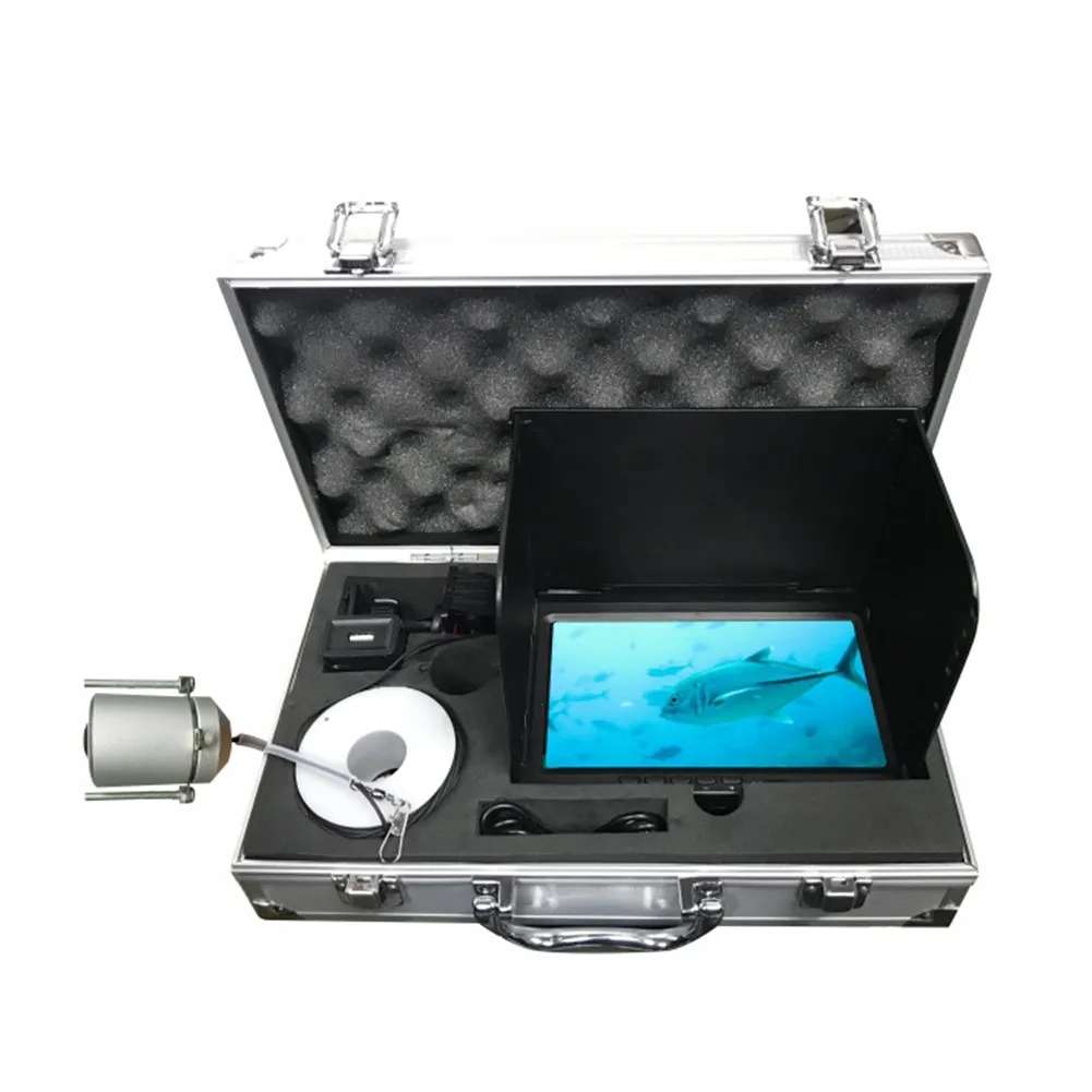 

Подводный рыболокатор с углом обзора 180 градусов, набор камер для рыбалки, 7-дюймовый дисплей высокого разрешения, камера ночного видения, Ры...