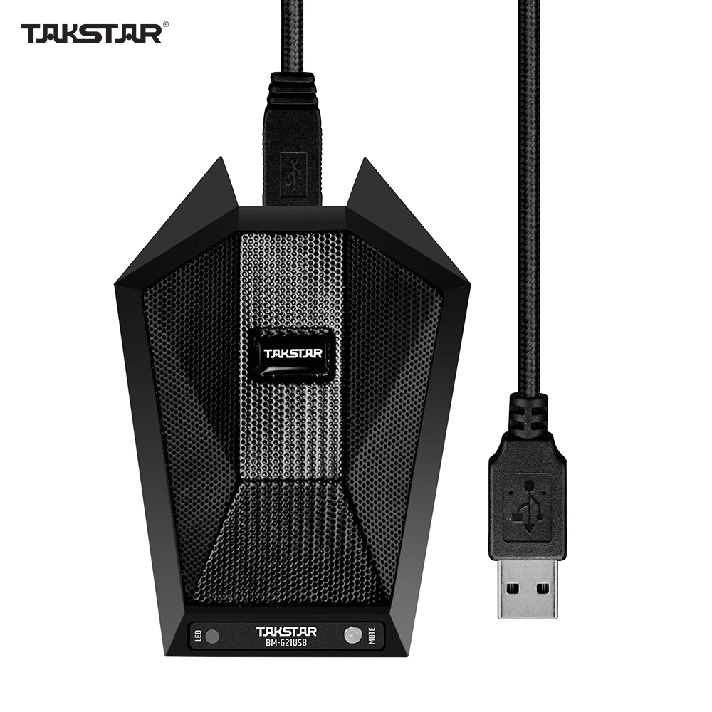 

TAKSTAR BM-621USB микрофона USB микрофон для конференц-связи Кардиоидная Plug-and-Play для компьютера сетевой конференц