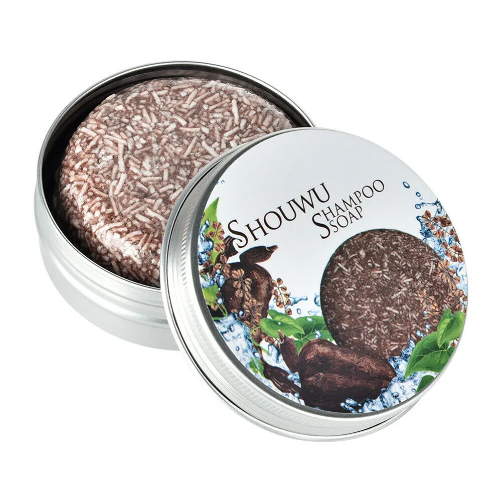 

Grey Reverse Shampoo Bar Polygonum Multiflorum Essence Hair Darkening Shampoo Soap SMJGood