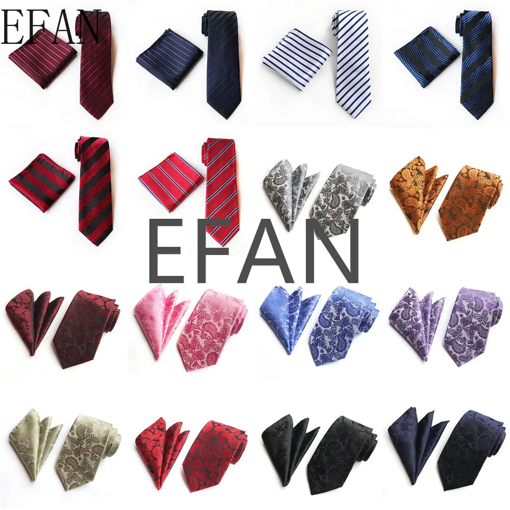 Брендовый мужской галстук 100 стилей бежевый клетчатый Пейсли шёлк жаккард тканый