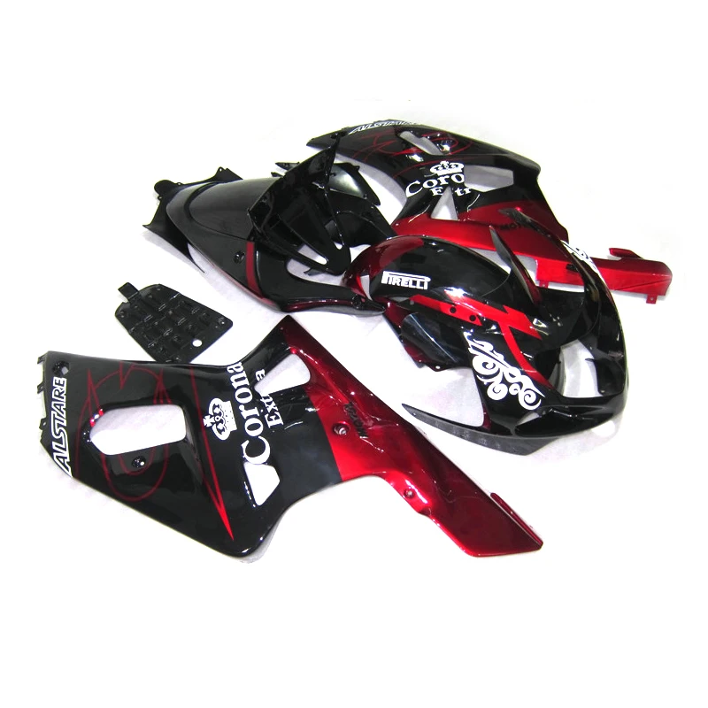 

Совершенно новые обтекатели для SUZUKI GSXR1000 2000 2001 2002 красный черный комплект обтекателей GSXR 1000 00 01 02 DL908