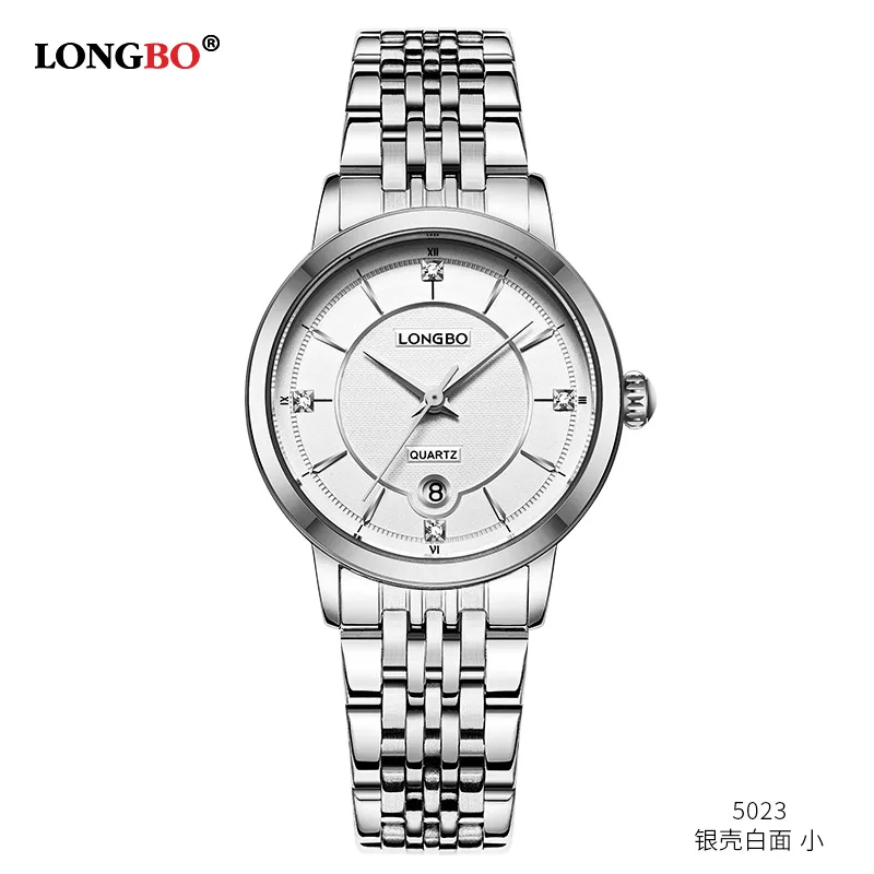 

LONGBO Longbo fashion simple single calendar waterproof quartz table
