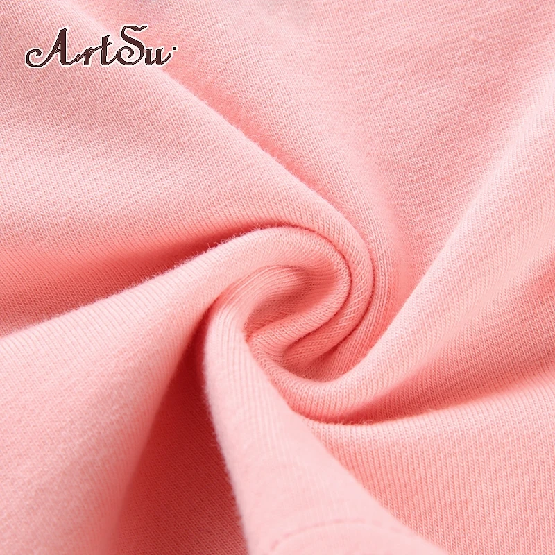 

Artsu " No Flower in my heart " Top Women Cute Print T Shirt Femme Sexy Short Tops Mujer Short Sleeve Tshirt Summer Crop Top