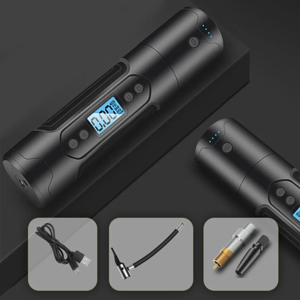 Comprar Compresor De Aire Inalámbrico Portátil De 12V, Miniinflador De Neumáticos, Bomba De Aire Multifuncional Inteligente Para Coche Y Bicicleta