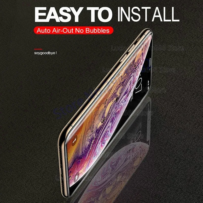 10D Защитное стекло для iPhone 8 7 6 6S Plus стекло для Apple iPhone X XS MAX XR Защитная пленка для экрана на iPhone 11 Pro Max