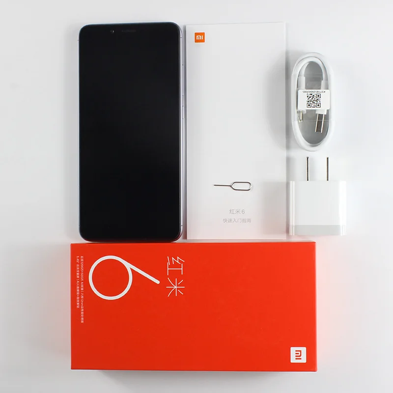 Смартфон Xiaomi Redmi 6 глобальное прошивки 3 ГБ ОЗУ 32 ПЗУ восьмиядерный процессор Helio P22