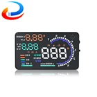 Автомобильная электроника OBD 2 A8, прибор для диагностики автомобиля, со спидометром, для проектора лобового стекла, бортовой компьютер