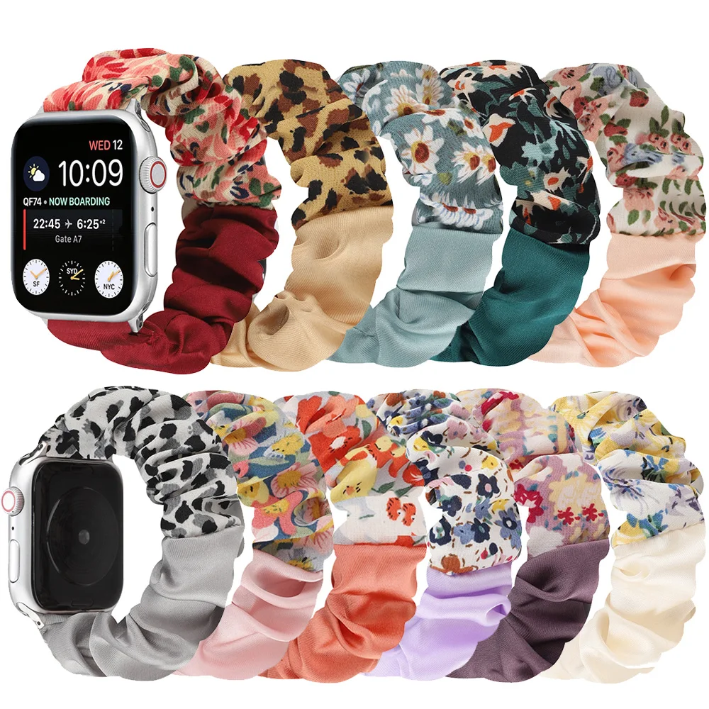

Ремешок Эластичный тканевый для Apple Watch 6 SE 40 мм 44 мм 38 мм 42 мм