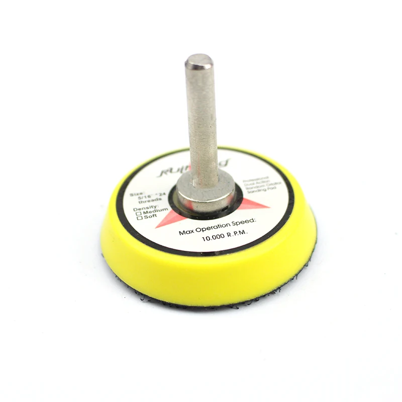 Connected Tray MAXMAN 1 набор из 2 дюймов(50 мм) Мягкая/Жесткая губка интерфейс Pad+ 6 мм лоток для липучки песочный болгарка шлифовальный круг - Сетки: Connected Tray