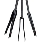 Велосипедная передняя вилка из углеродного волокна, 700c дорожная фиксированная шестерня, Велосипедная вилка 28,6 мм 100*370 + 300 мм, сверхлегкие, прочные велосипедные детали