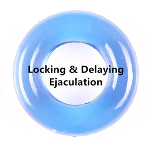 Тренировочные кольца на пенис из термопластичной резины, фаллоимитатор, кольцо на пенис, изделие для взрослых, секс-игрушки для мужчин, мужские упражнения для длительной задержки эякуляции