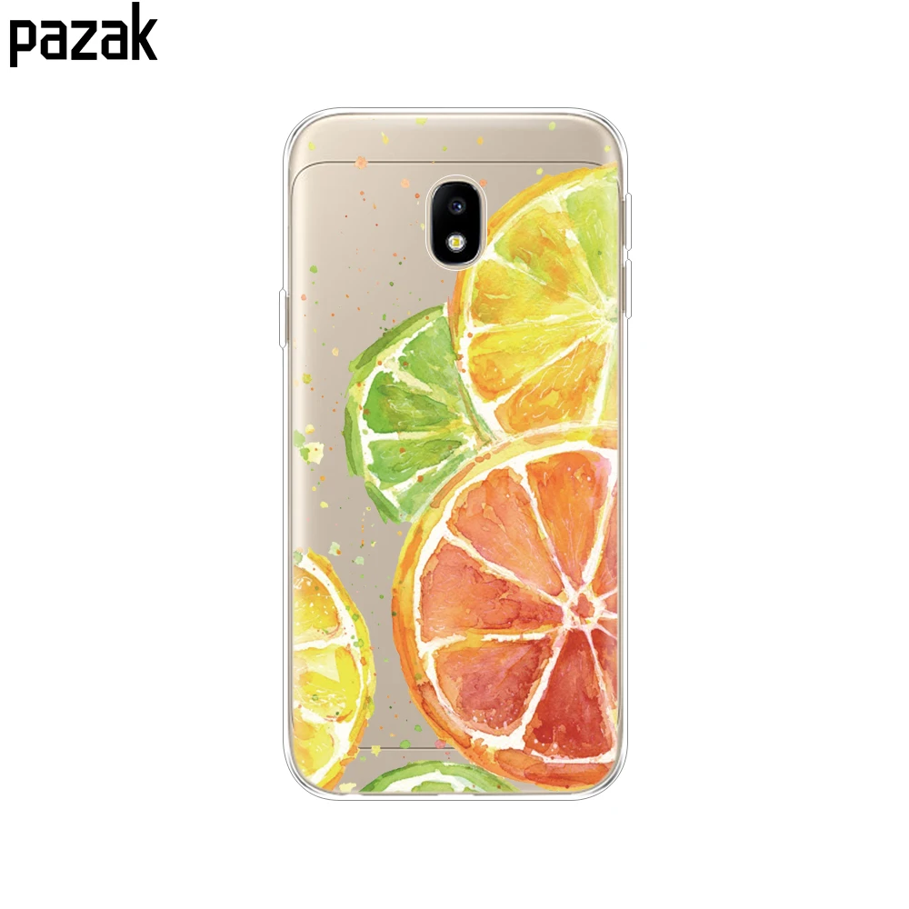 silicone Case For Samsung Galaxy J7 2017 J730F Pro Soft TPU phone shell Cover for J730 pop painting |