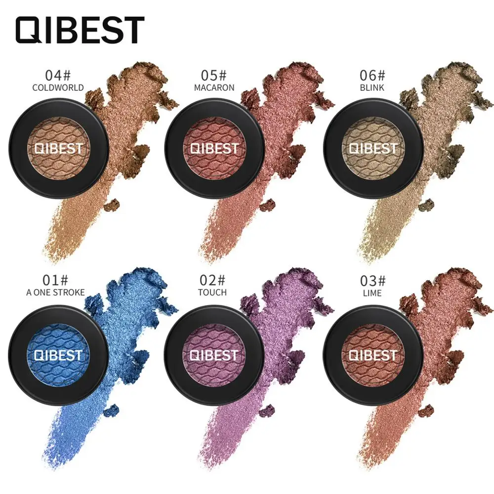 

QIBEST Brand Shimmer Matte Eyeshadow 24 Colors Eyeshadow Maquillajes Para Mujer Sombras De Ojos Profesional