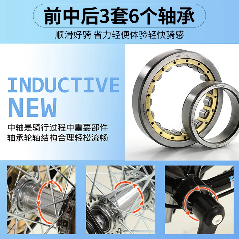 Велосипед Женский легкий велосипед обычный мужской студент для работы шаттбокс |