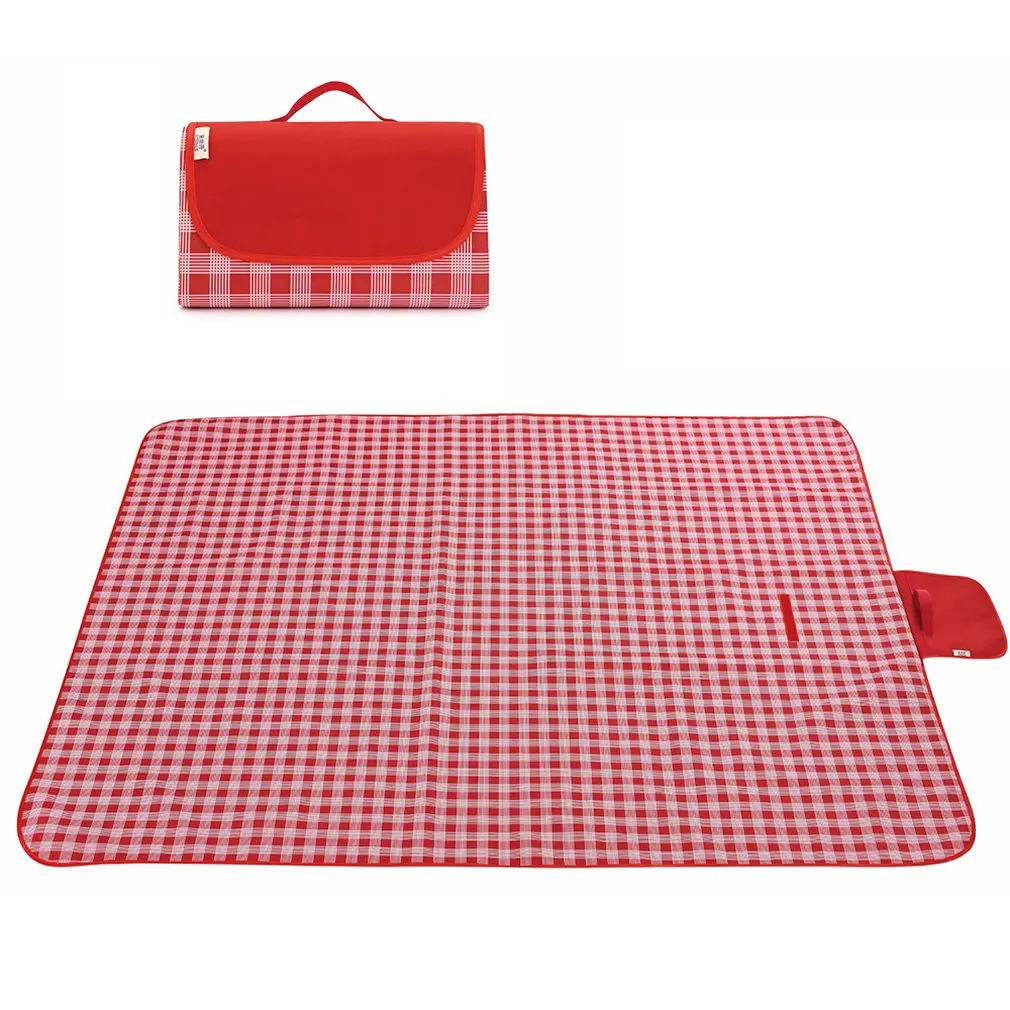 Outdoor Traveling Crash Picnic Pad Cloth Beach Mats Outing Oxford Mat Moisture-Proof Grassland | Спорт и развлечения