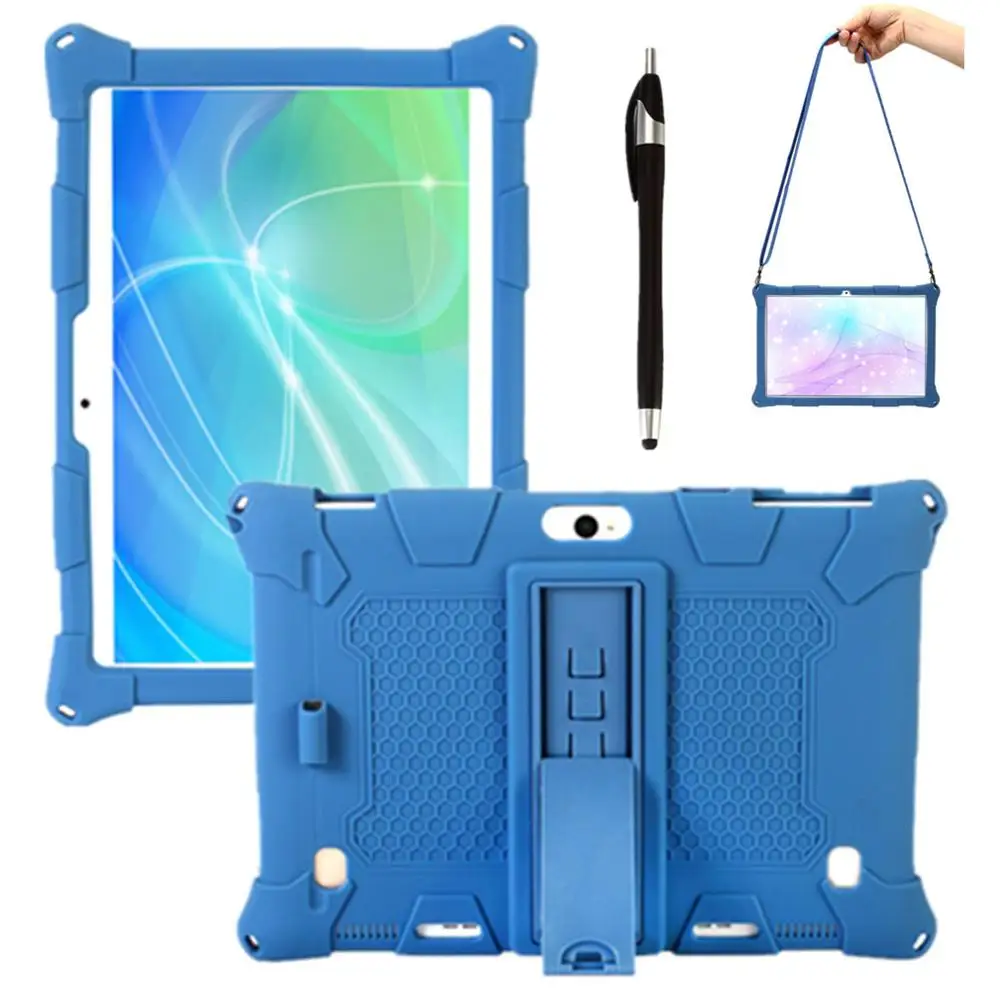 10 1 ''Универсальный Детский мягкий силиконовый регулируемый чехол подставка