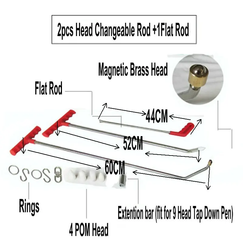 Магнитные PDR крюковые инструменты Толкатель автомобильный лом безболезненные