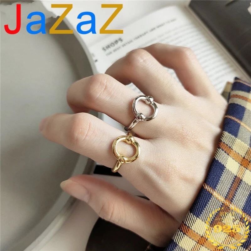 

A00802 минималистичное геометрическое овальное открытое реальное искусственное серебряное кольцо на палец для женщин в стиле панк хип-хоп из...