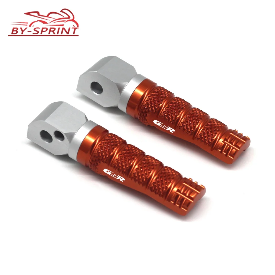 Алюминиевые колышки для подножки и логотип GSR мотоцикла Suzuki 600 2006 2010 GSR750 2011 2014