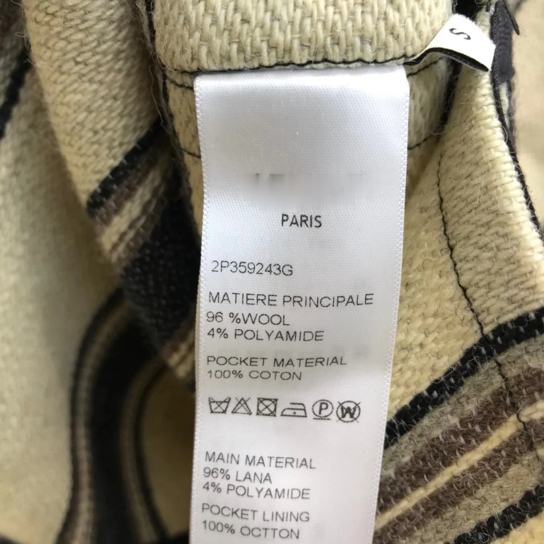 

Luxury Brand Coat Women Plus Size 2021 Early Spring New Fashion Loose Striped Cape Wool Coat Office-lady Long Sleeve Hooded Coat