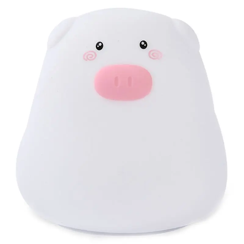 С изображением милой свинки для мальчиков светодиодный ночной Светильник Пресс