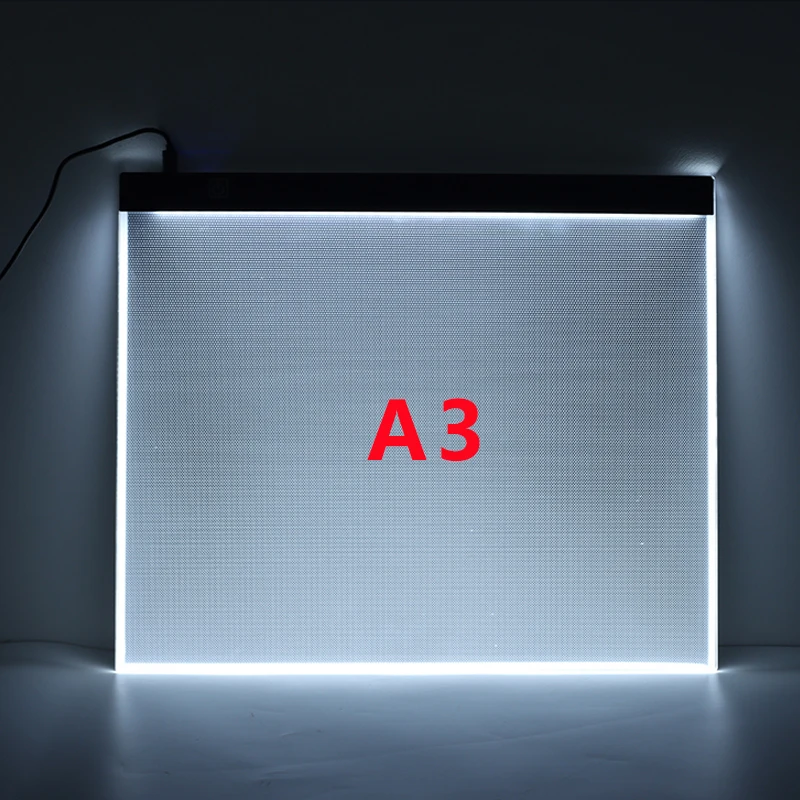 A3(40x33.5c)Drawing Tablet LED Light Box Tracing Copy Board Graphic Digital Tablets Art Painting Writing Pad Sketching Animation - купить по