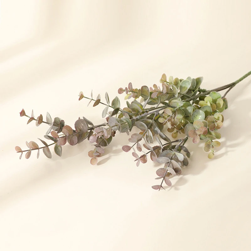

Simulation Plant Branches Leaves Artificial Flowers Eucalyptus Leaves Fake Plastic Home Decoration Shop Garden Office Party DIY