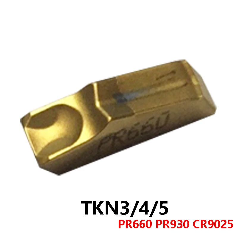 

100% Original TKN Grooving Carbide Inserts TKN3 TKN4 TKN5 PR660 PR930 CR9025 Slotting Lathe Cutter Turning Tools CNC