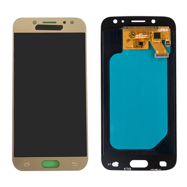 Супер AMOLED ЖК-дисплей для SAMSUNG Galaxy J5 Pro J530 J530F J530FM ЖК-дисплей сенсорный экран панель lcd Pantalla Запасная часть - Цвет: AMOLED Gold