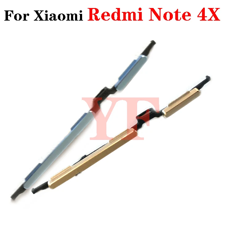 Новая кнопка громкости Боковая для мобильного телефона Xiaomi Redmi Note 4X питания и