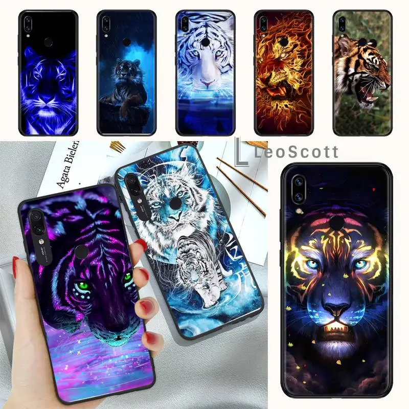

Ferocious tiger fashion cool Phone Case For Xiaomi mi Redmi note 7 8t 9 9t 9s 8 10 10t 11 pro lite K20 max 3