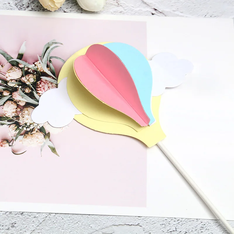 Цветной воздушный шар для украшения торта пирог на день рождения или свадьбу