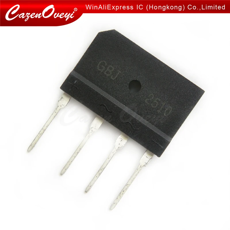 

5pcs/lot KBJ2510 KBJ 2510 25A1000V IC In Stock