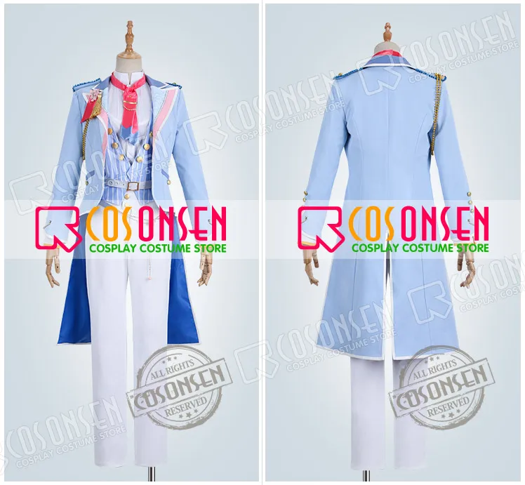Kopen Ensemble Sterren Nito Nazuna Cosplay Kostuum Anime Volwassen Nieuwe Uniform Cosplayonsen Custom Made Volledige Set