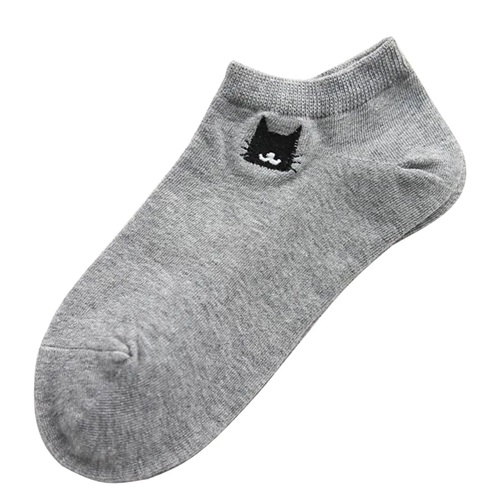 Женские хлопковые носки с героями мультфильмов милые harajuku животными женские