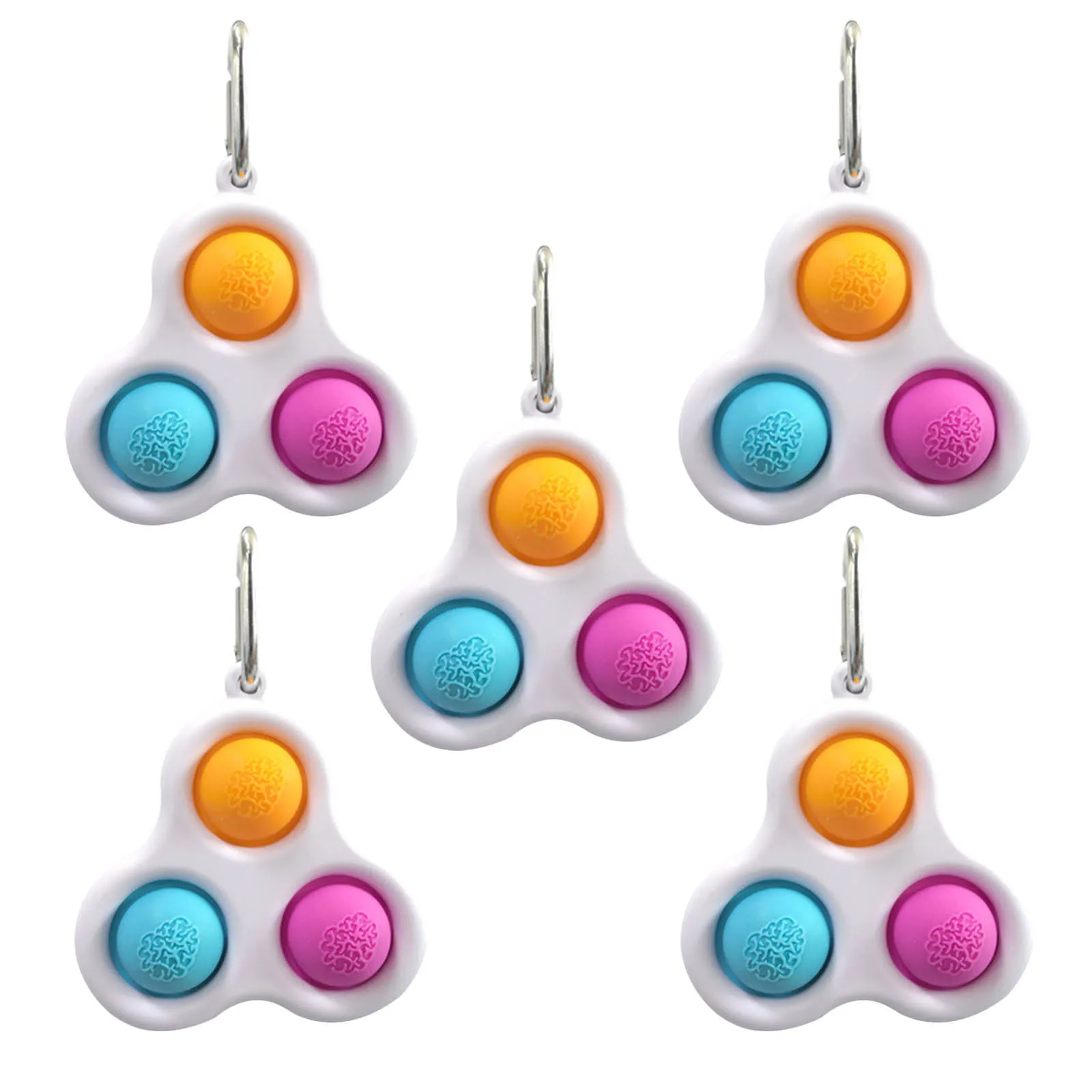 

Children Adult simple dimple fidget toy In Stock Creative Toy mini Dimple Toy Pressure Reliever Board Controller Educational Toy