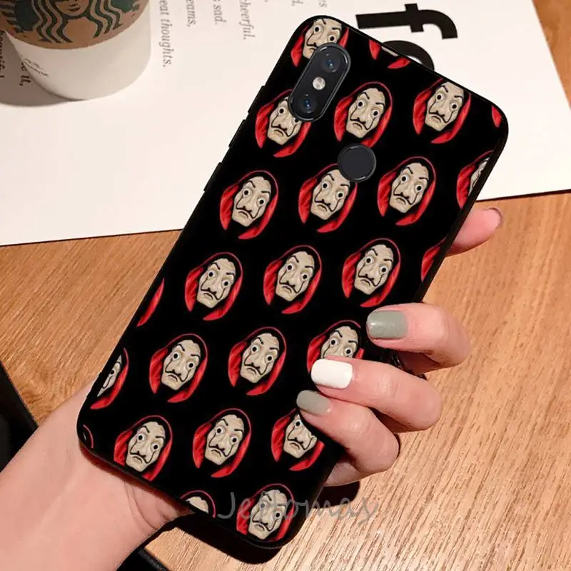 

Paper house money heist spain tv Phone Case For Xiaomi Redmi note 7 8 9 t max3 s 10 pro lite coque shell cover funda