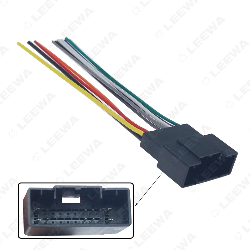 LEEWA 10 шт. Автомобильная стерео аудио проводка адаптер переводная линия для Buick