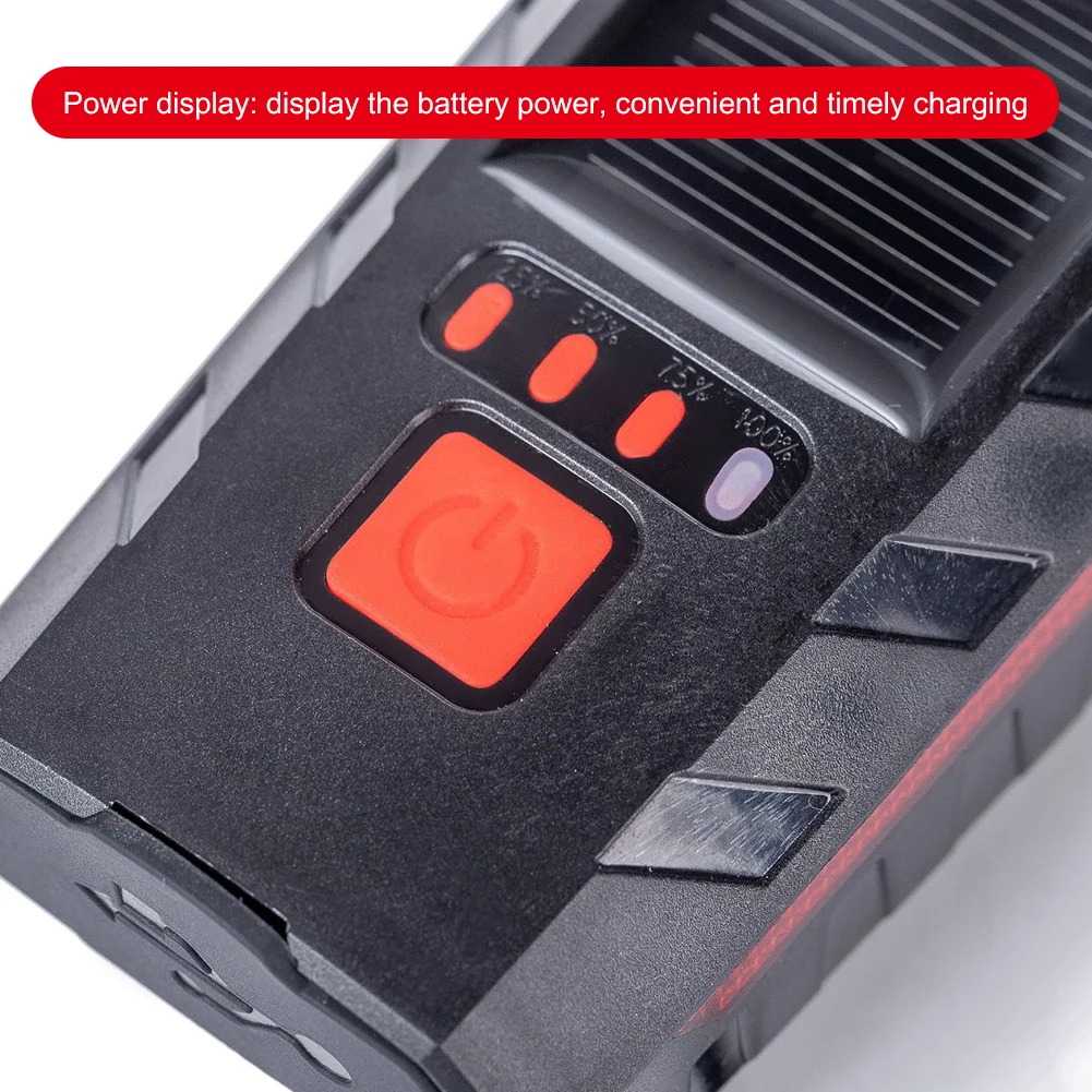 Велосипедная фара с зарядкой от USB передняя для горного и дорожного велосипеда