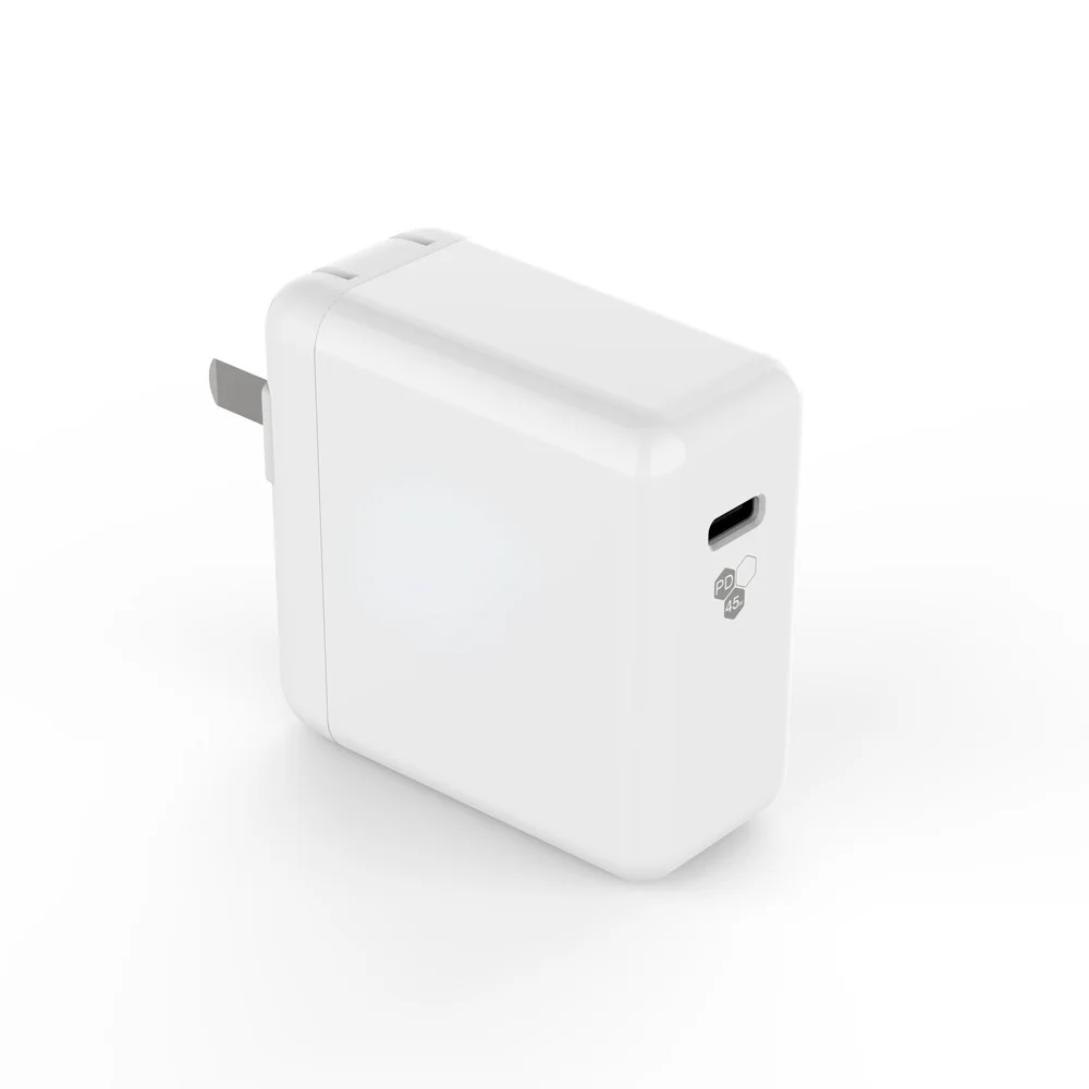 

PD45W USB-C Travel Charger, Fast Charging USB Charger For Laptops, MacBook, iPhone 12, Pixel, iPad Pro