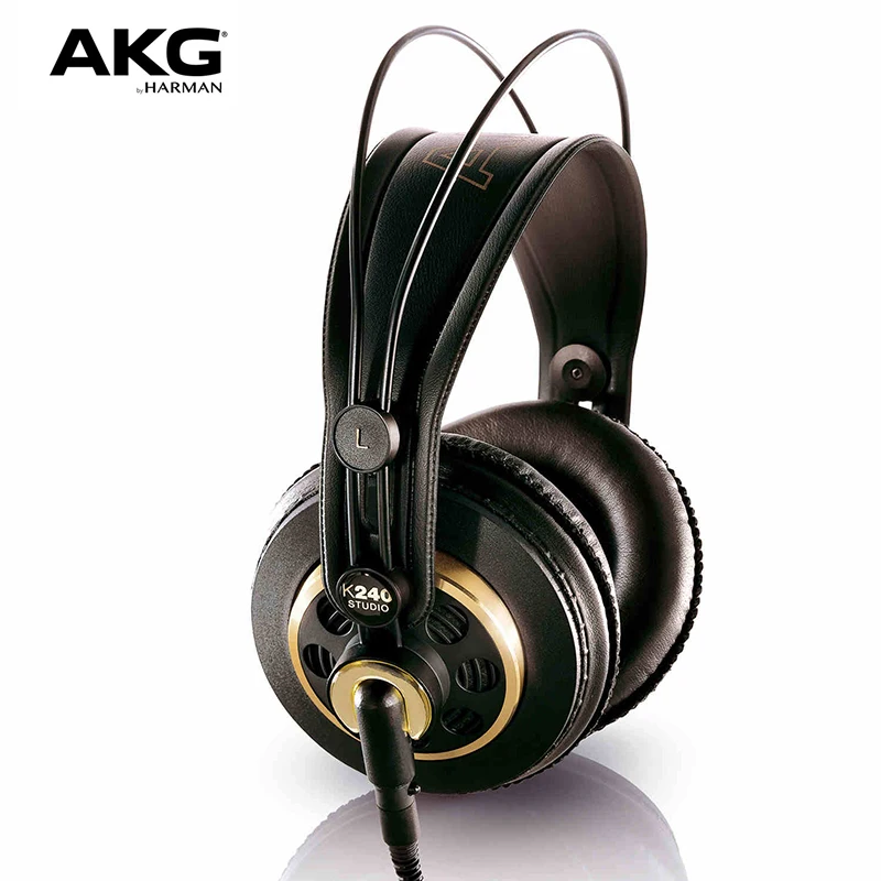 

Оригинальный AKG K240S Studio музыкальную Bluetooth гарнитура монитор DJ Fever Класс рекордер Hi-Fi наушники с сабвуфером
