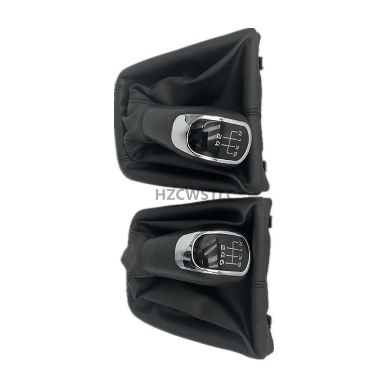 

High quality For Skoda Octavia II 09-12 Superb II 08-12 Yeti 09-12 5 6 Speed Manual Car Gear Shift Knob Gaiter Boot Cover