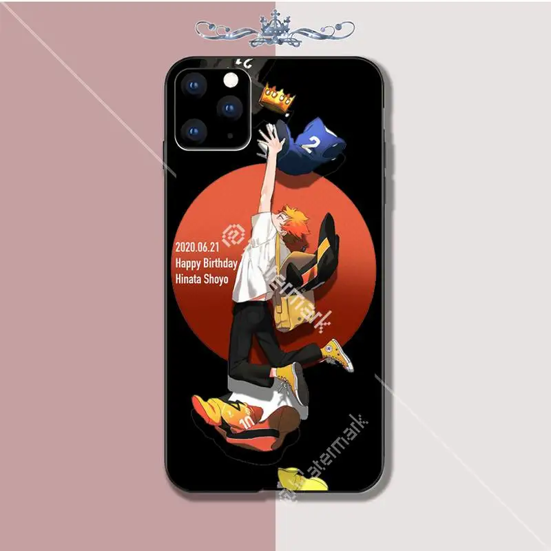 Аниме Haikyuu к верхней части силиконовый чехол для мобильного телефона iphone 5s se 2020 6 6s