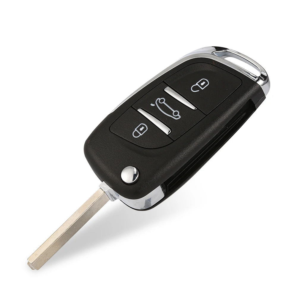 WhatsKey For Peugeot 306 308 407 807 2/3 Button CE0536 Modified Flip Remote Car key Shell Citroen C4 C5 C2 Berlingo Picasso | Автомобили и